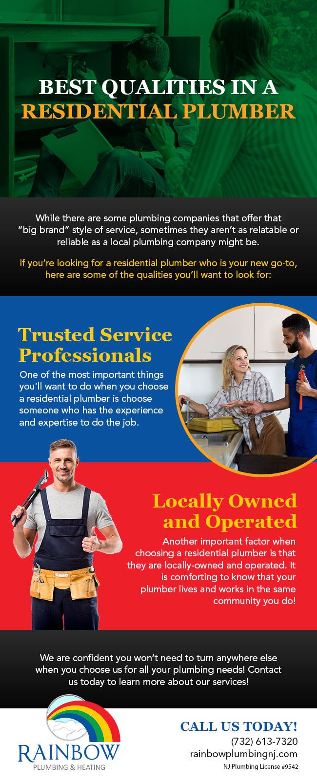 Best Qualities in a Residential Plumber